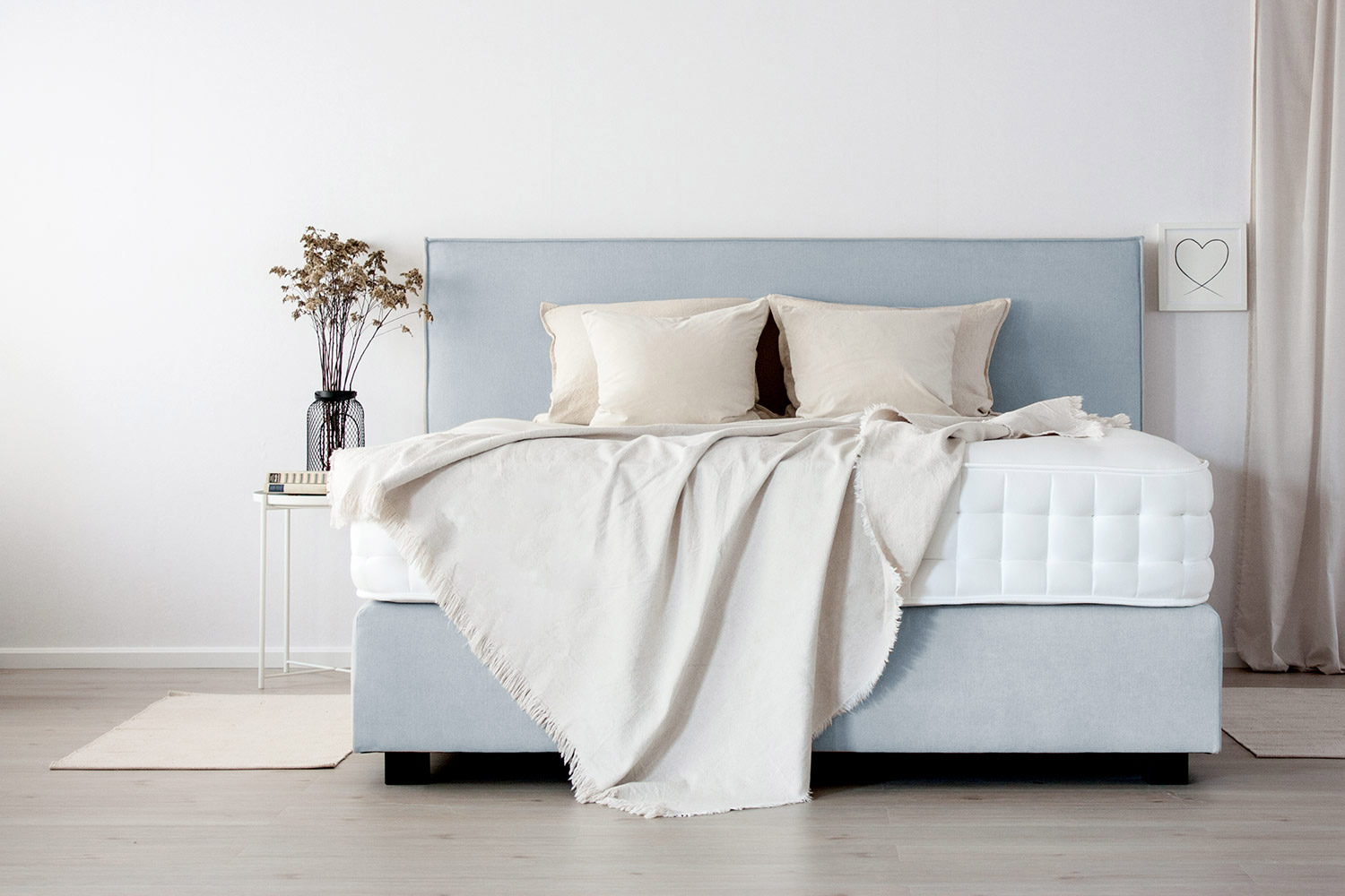 Cosy_blau Boxspringbett Cosy